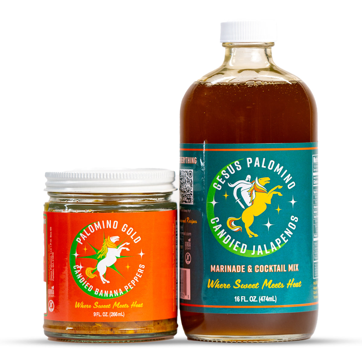 Candied Banana Peppers with Marinade & Cocktail Mix Gift Set