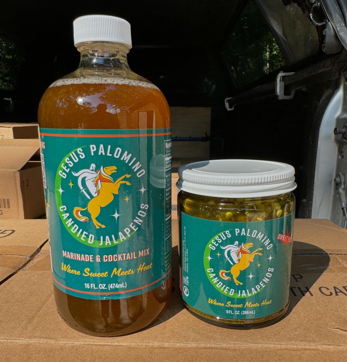 Candied Jalapeños with Marinade & Cocktail Mix Gift Set